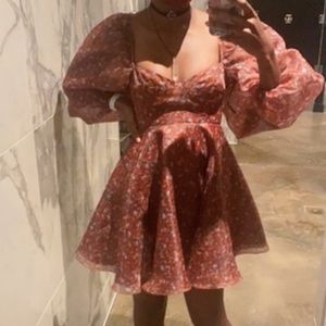 Selkie Crimson Princess dress